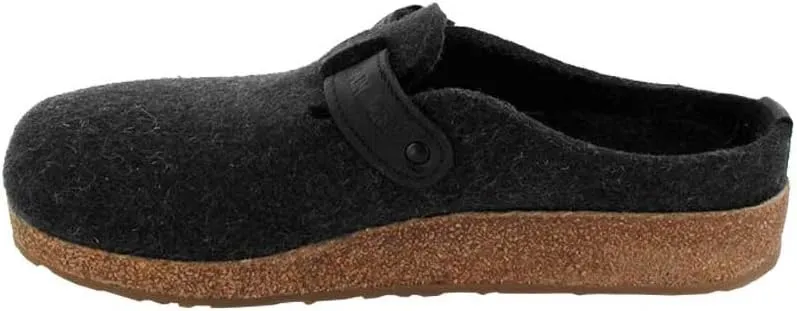 HAFLINGER GZB Felt Clogs Mules with Buckle Shoes Unisex