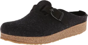 HAFLINGER GZB Felt Clogs Mules with Buckle Shoes Unisex