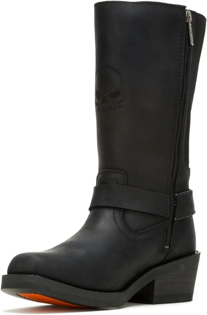 Harley-Davidson Women's Korsen Tall Ride Waterproof Motorcycle Boots D87310