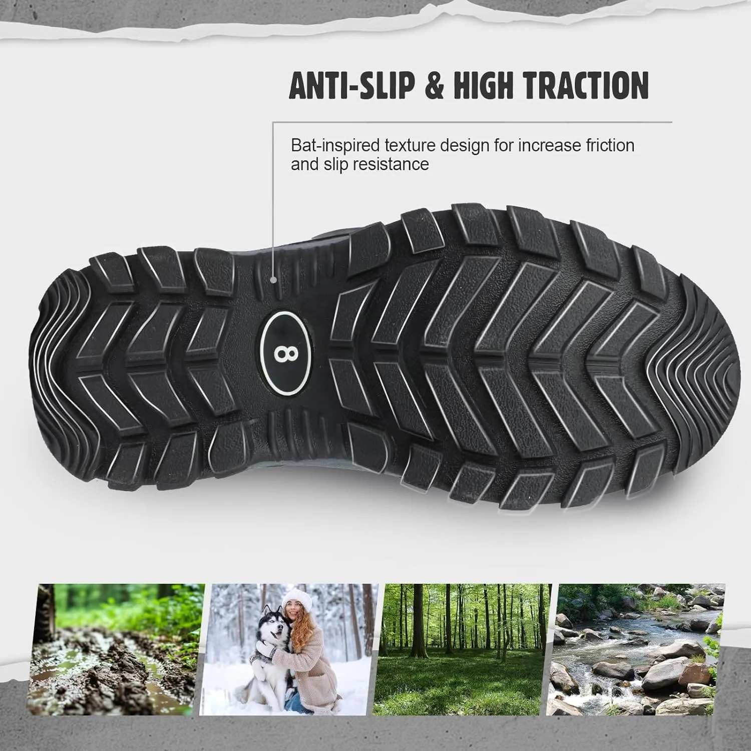 Hellorain Neoprene Rubber Waterproof Outdoor Rainboots Professional Non-slip Lightweight Breathable Women's Rain Shoes Suitable for Farms, Fish Ponds, Gardens
