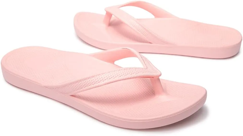 Huayuanwell Women's Flip Flops Thong Sandals Shower Slippers Beach Pool Bathroom Slides Sandals