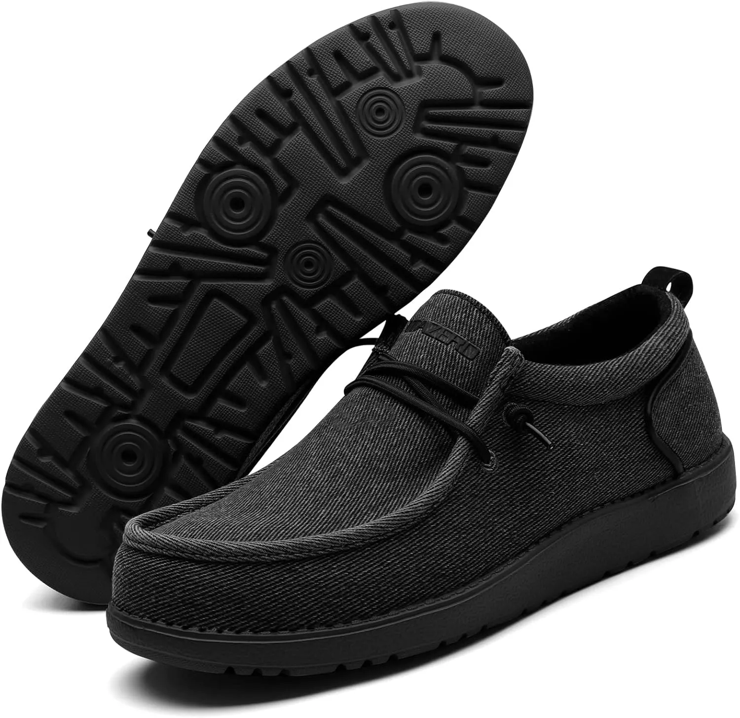 ITAZERO Men Extra Wide Shoes - 4E to 5E Wide Toe Box Shoes for Men XX Wide Width Swollen Feet - Men's Loafers & Slip-ons with Arch Support Insole for Plantar Fasciitis