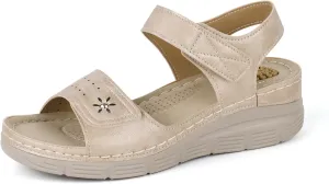 JABASIC Women Comfortable Sandals Orthotic Walking Sandals Orthopedic Arch Support Sandals