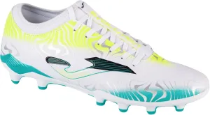 Joma Soccer Boots Firm Ground, 6.5-11 - Professional Cleats - Microfiber Upper, Chrome Sole, Heel Reinforcement, and Sock-Like Fit - Evolution Cup FG