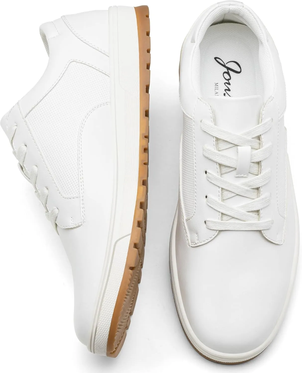 Jousen Mens Casual Shoes Retro Men's Fashion Sneakers Simple Oxford Dress for Men