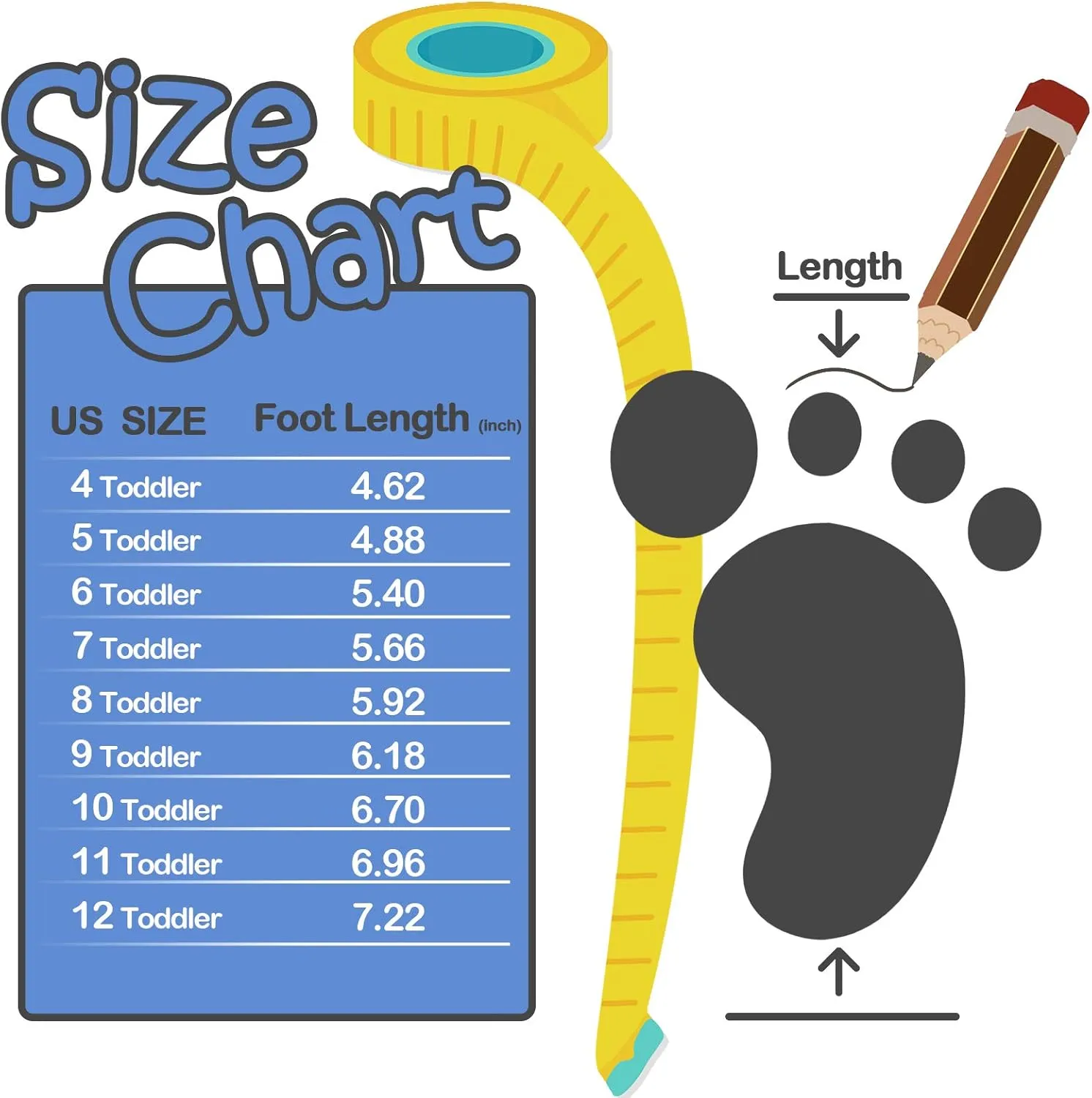 K KomForme Toddler Sneakers for Boys and Girls Dual Hook and Loops Sneakers Baby Canvas Shoes