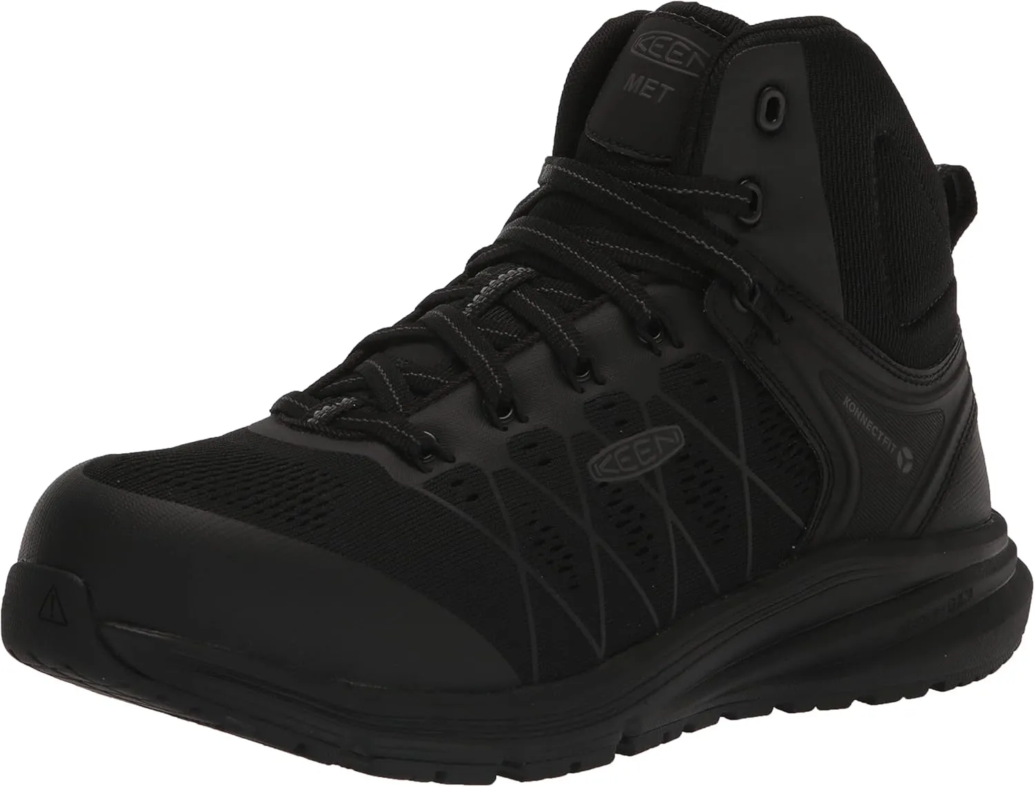 KEEN Utility Women's Vista Energy Mid Height Composite Toe Internal Metatarsal Guard Industrial Work Boot