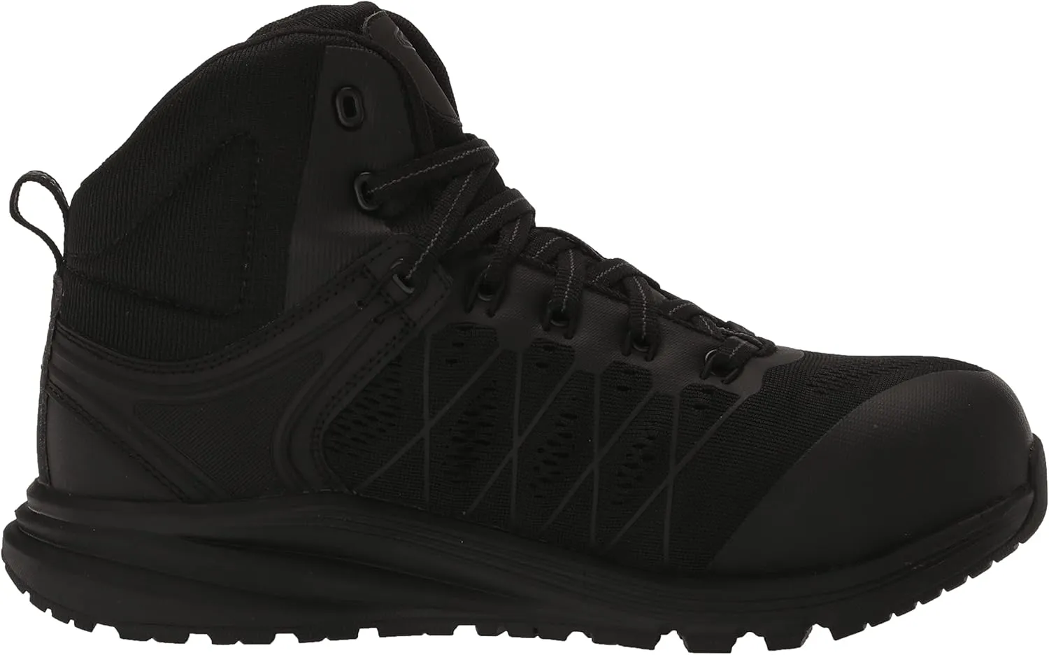 KEEN Utility Women's Vista Energy Mid Height Composite Toe Internal Metatarsal Guard Industrial Work Boot