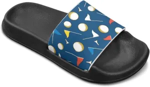 Kids Slide Sandals Novelty Ball Car Slides for Boys Non-slip Summer Slippers Beach Pool Shoes