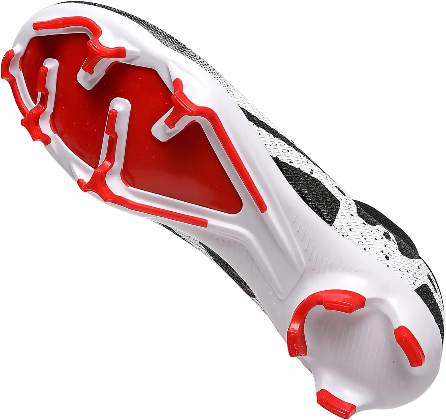 Kids Soccer Cleats High Top Youths Spikes FG Shoes Baseball Ankle-Cuff Athletic Professional Firm Ground Non-Slipping Boys Football Boots