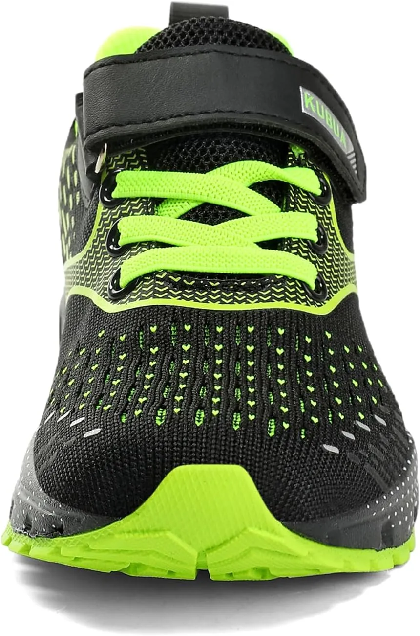 KUBUA Kids Sneakers for Boys Girls Running Shoes Sport Toddler Tennis Shoes