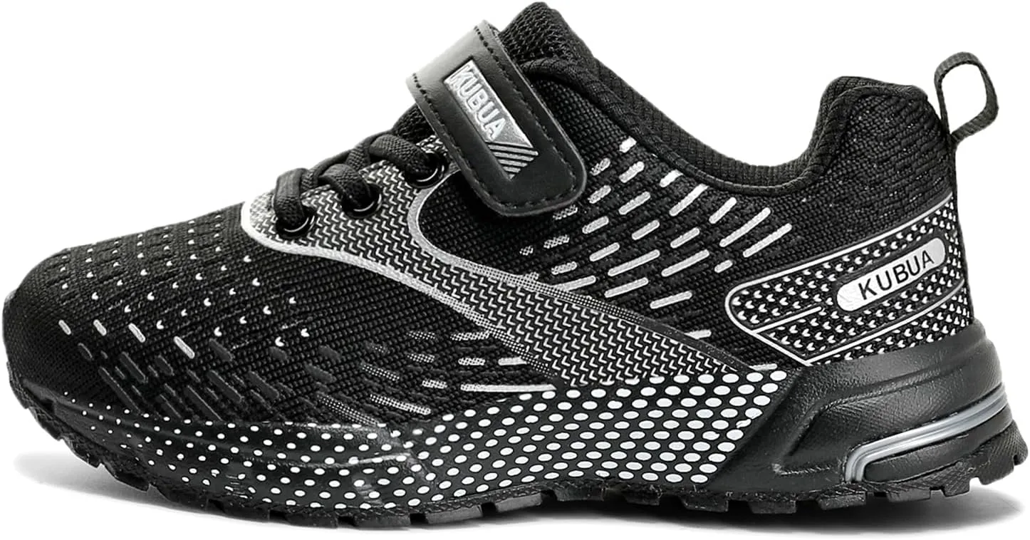 KUBUA Kids Sneakers for Boys Girls Running Shoes Sport Toddler Tennis Shoes