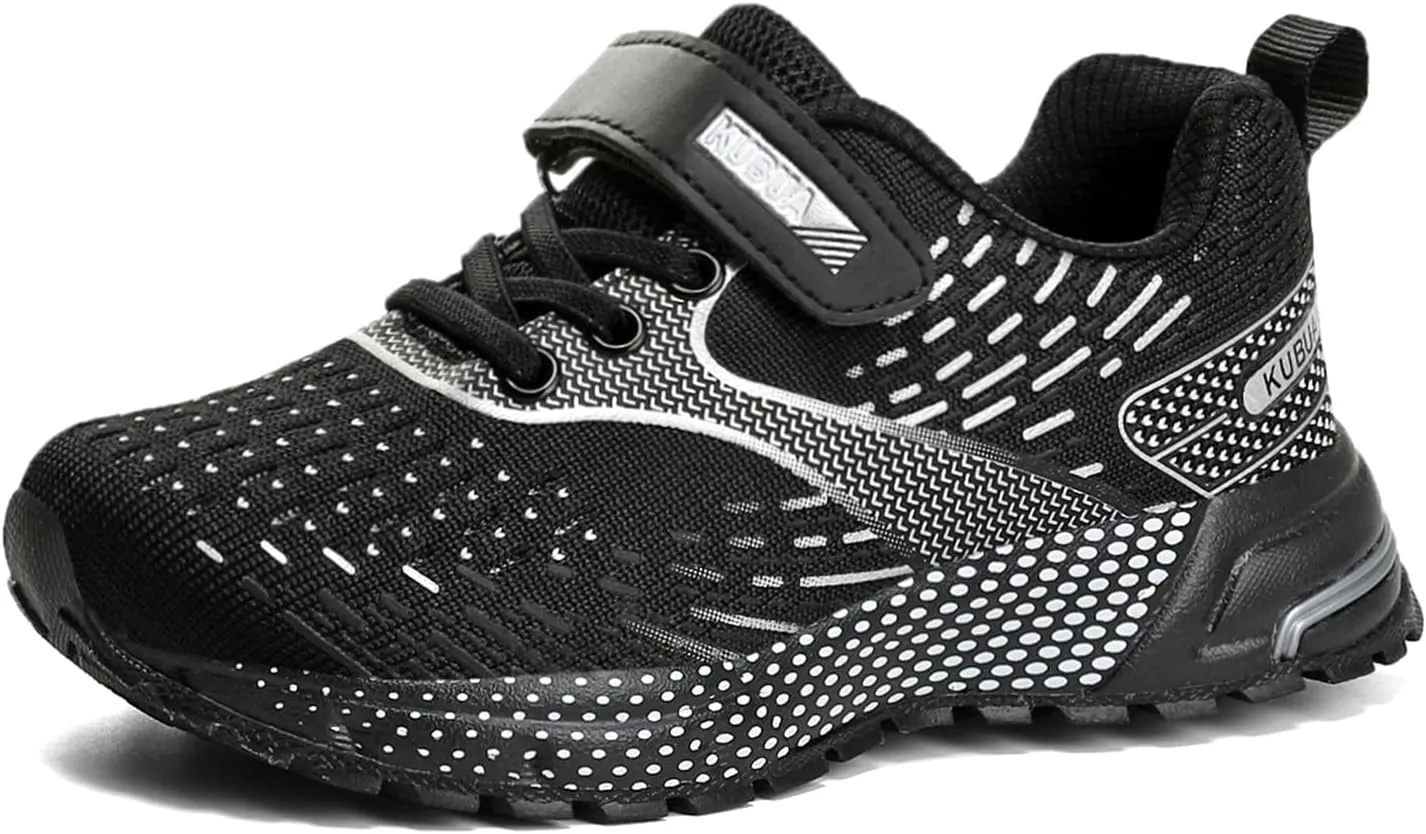 KUBUA Kids Sneakers for Boys Girls Running Shoes Sport Toddler Tennis Shoes
