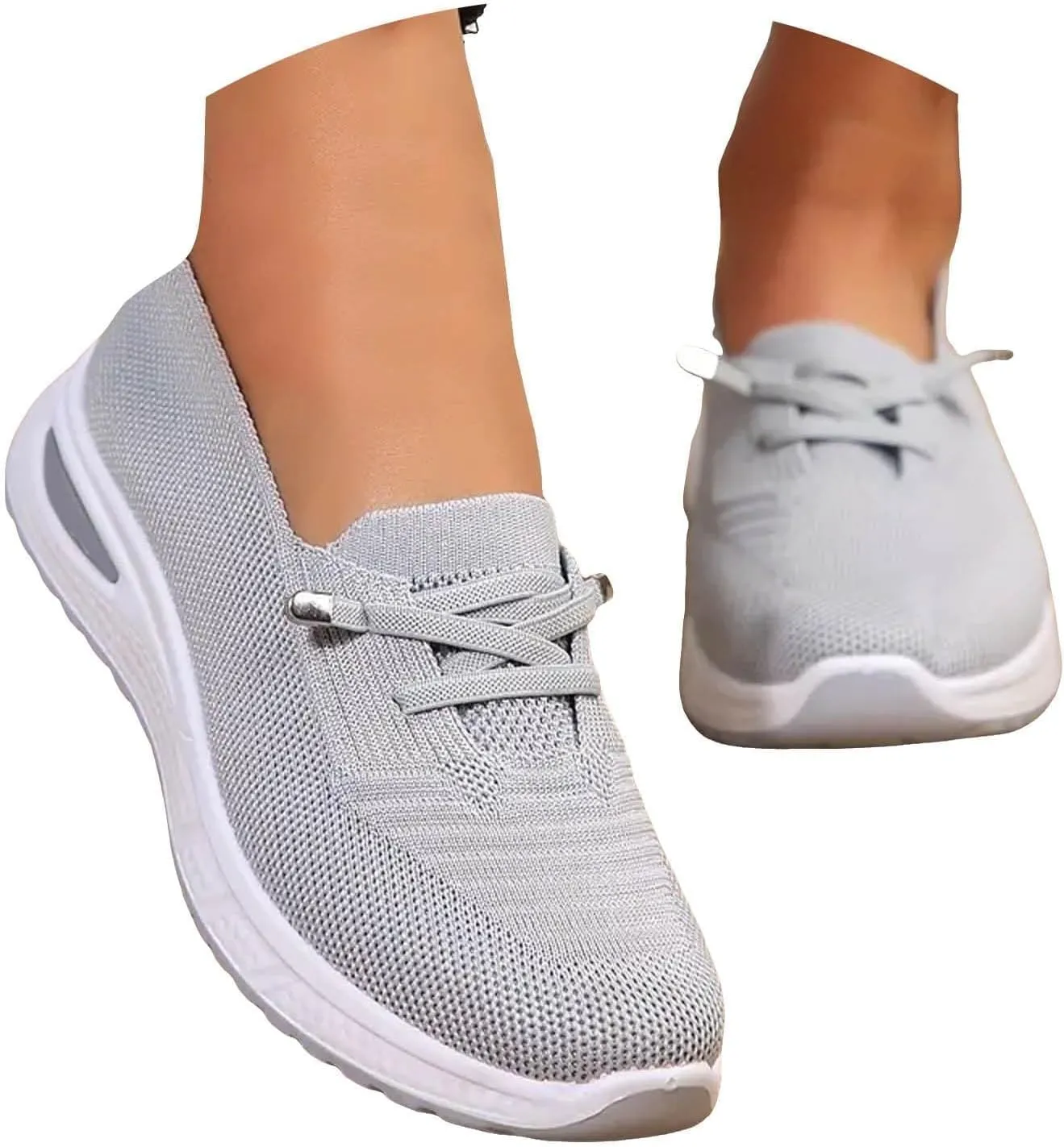 Lightweight Shoes for Women Casual Loafers Slip On Shoe Breathable Comfortable Walking Shoes for Women