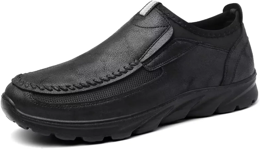 Men Casual Slip On Loafers, Mens Comfortable Moccasin Shoes for Walking and Driving, Soft Daily Sneaker, Mocasines para Hombre
