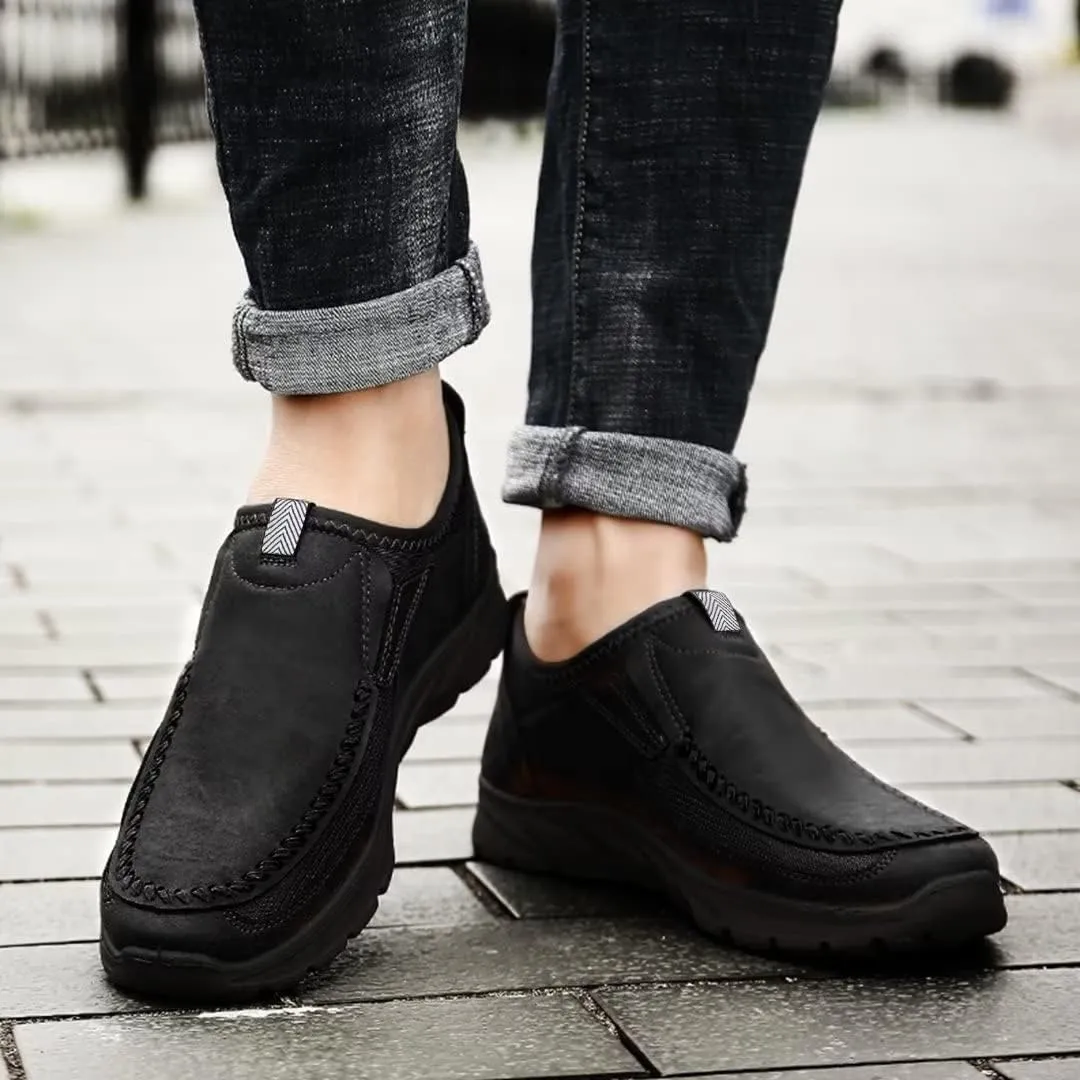 Men Casual Slip On Loafers, Mens Comfortable Moccasin Shoes for Walking and Driving, Soft Daily Sneaker, Mocasines para Hombre