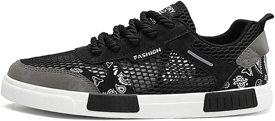 Men's Fashion Skate Walking Shoes Road Running Skateboarding Sneakers