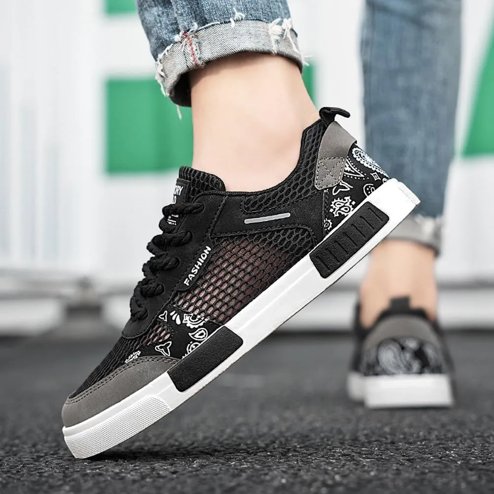 Men's Fashion Skate Walking Shoes Road Running Skateboarding Sneakers