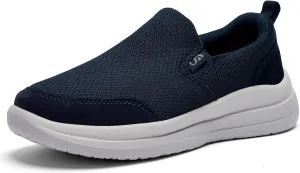 Men's Slip on Sneakers Walking Shoes X Wide Width Comfortable Casual Sneakers Lightweight Work Driving Loafers