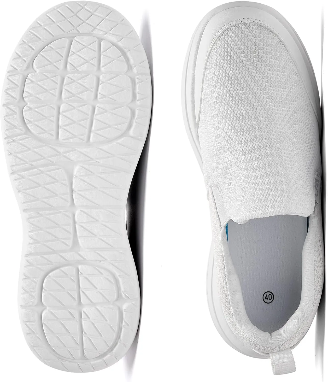Men's Slip on Sneakers Walking Shoes X Wide Width Comfortable Casual Sneakers Lightweight Work Driving Loafers