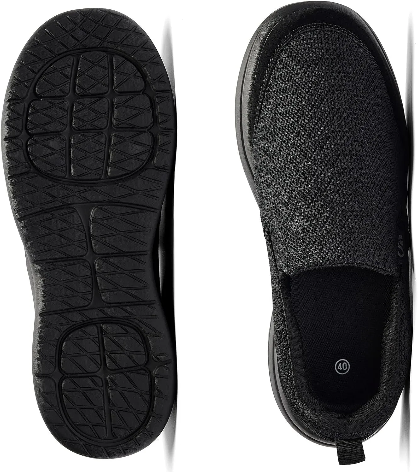 Men's Slip on Sneakers Walking Shoes X Wide Width Comfortable Casual Sneakers Lightweight Work Driving Loafers