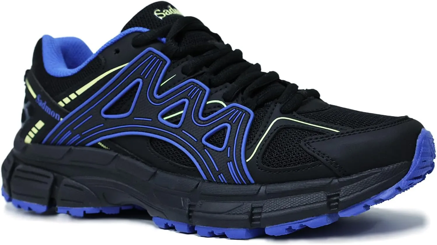 Men's Slip Resistant Trail Running Shoes - Supportive Athletic Shoes for Outdoor Fitness Walking, Road Running and Gym Training