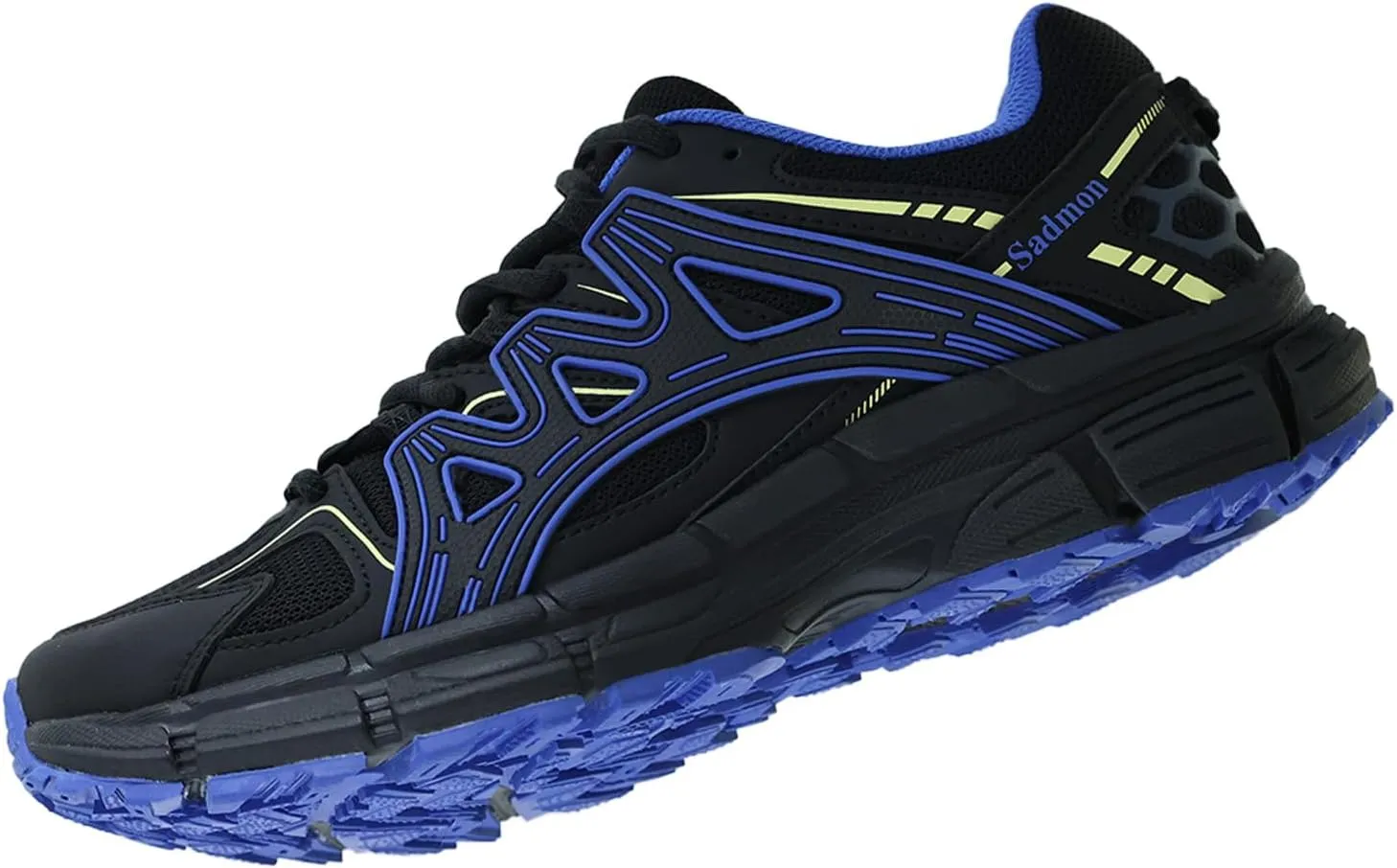 Men's Slip Resistant Trail Running Shoes - Supportive Athletic Shoes for Outdoor Fitness Walking, Road Running and Gym Training