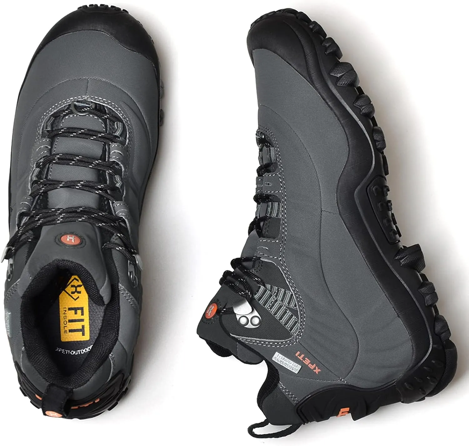 Men's Thermator Mid-Rise Waterproof Hiking Boots Trekking Outdoor Boots