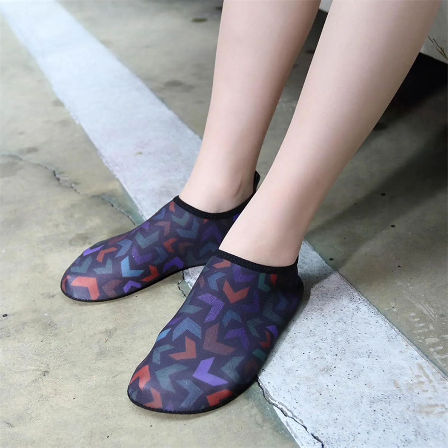 Mens Water Shoes Wide Width Quick Drying Slip On for Water Sports Travel Walk