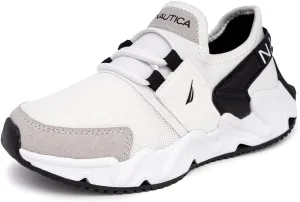 Nautica Kids Running Sneakers | Comfortable Shoes for Boys and Girls | Sizes for Big & Little Kids -(Lace-Up/Bungee) Manalapin