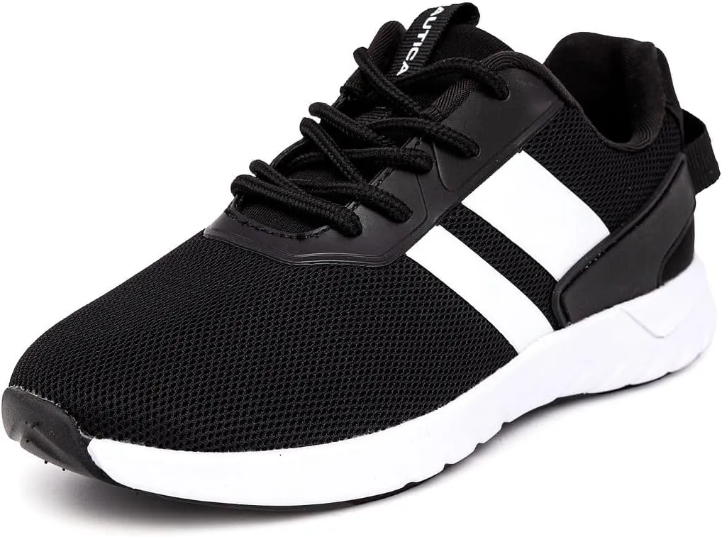Nautica Kids Running Sneakers | Comfortable Shoes for Boys and Girls | Sizes for Big & Little Kids -(Lace-Up/Bungee) Manalapin