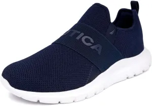Nautica Men's Slip-On Sneakers – Casual Fashion Shoes for Walking, in Medium & Wide Widths
