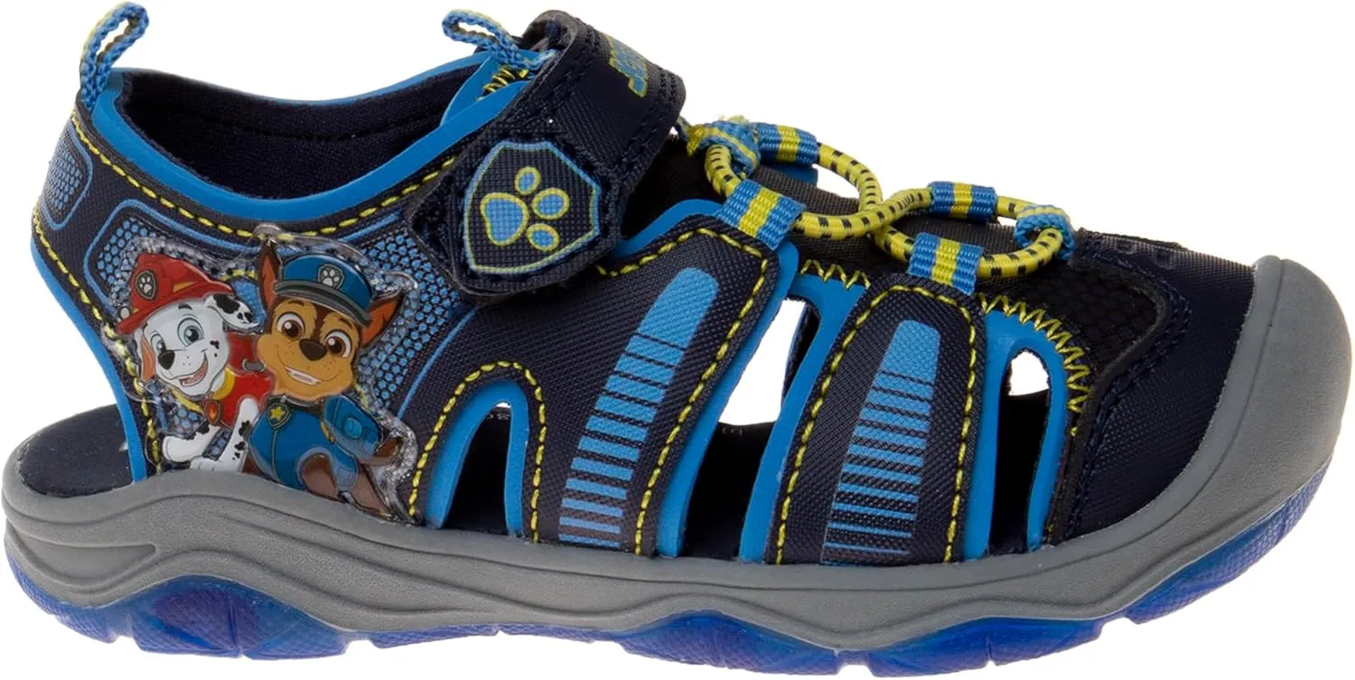 Nickelodeon Paw Patrol Sandals LED Light Up Chase Marshall Water Shoes (Toddler/Little Kid)