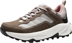 NORTIV 8 Women's Waterproof Hiking Shoes with Arch Support Outdoors Leather Walking Trekking Camping Tennis Workout Cross Training Sneakers Wicklow
