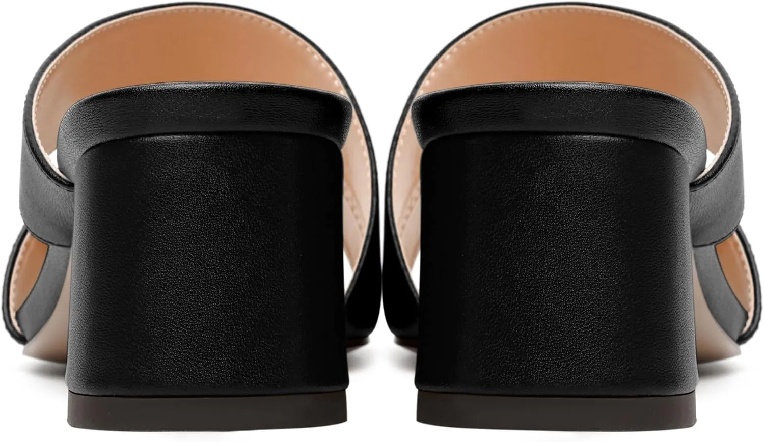 NUMALEO Womens Dating Fashion Dress Open Toe Matte Slip On Chunky Low Heel Heeled Sandals 2 Inch
