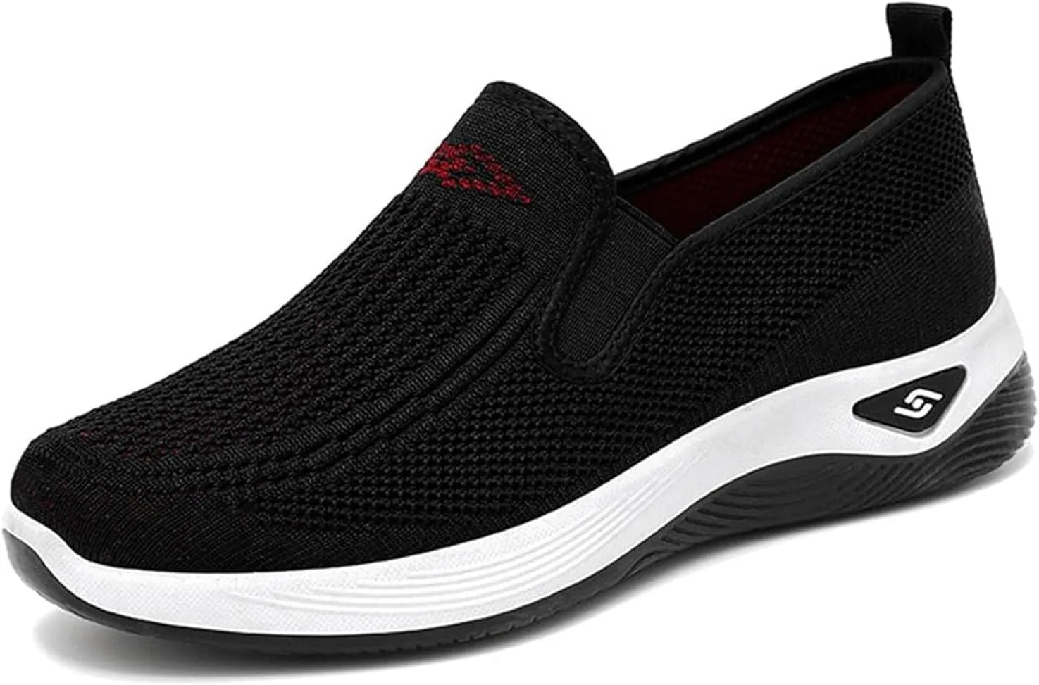 Orthopedic Shoes for Women Wide Width Walking Sneakers Mesh Comfortable Lightweight Slip on Sneakers Women Arch Support,Women's Woven Orthopedic Breathable Soft Shoes Diabetic Nurse Sneaker