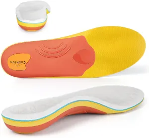 PCSsole 220 lbs Heavy Duty High Arch Support Insoles,Comfort Orthotics Insoles for Plantar Fasciitis,Flat Feet,Heel Pain,Pronation,Foot Pain Relief,Comfortable Shoe Insert for Men Women