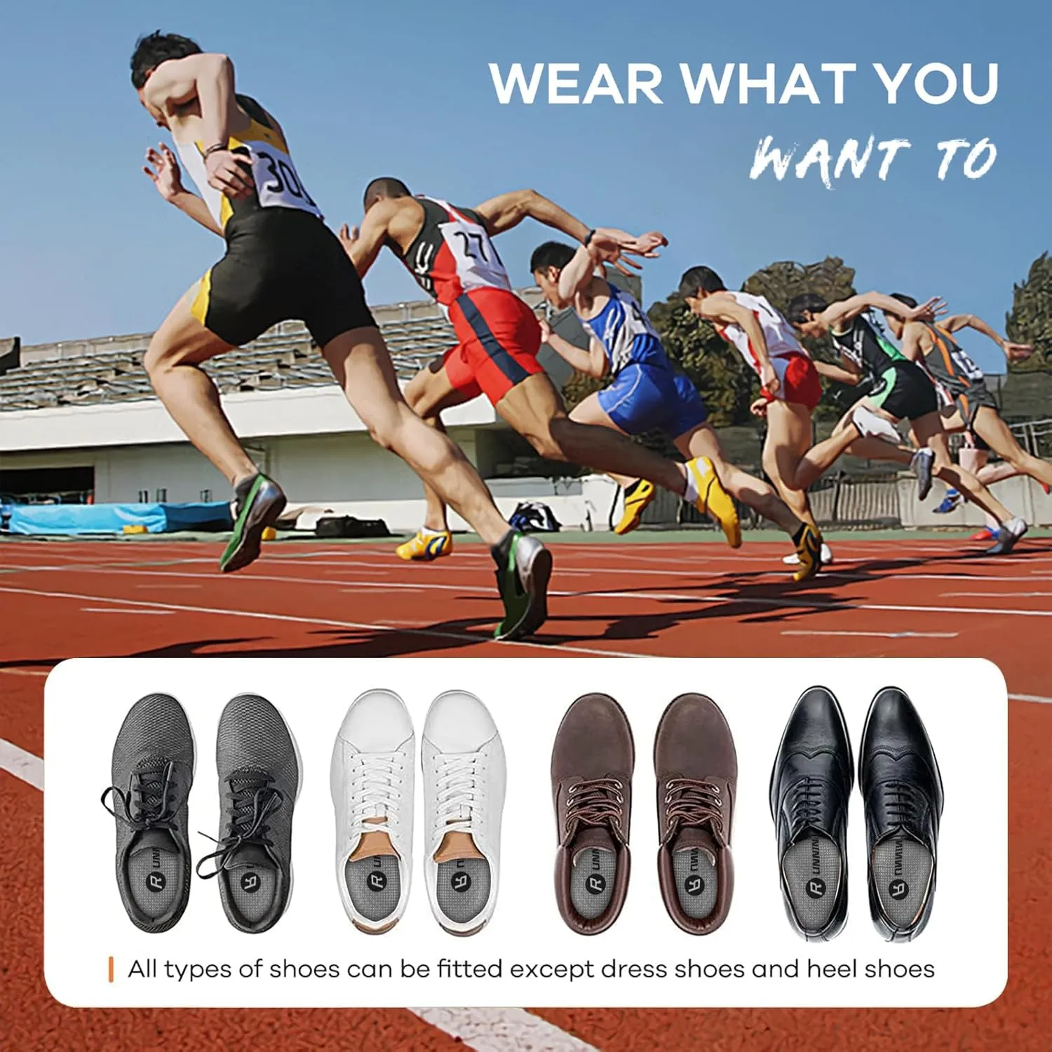 Plantar Fasciitis Insoles 220  lbs High Arch Support Insoles for Men Women Premium Anti-Fatigue Shoe Insoles Relieve Flat Feet, High Arch, Foot Pain