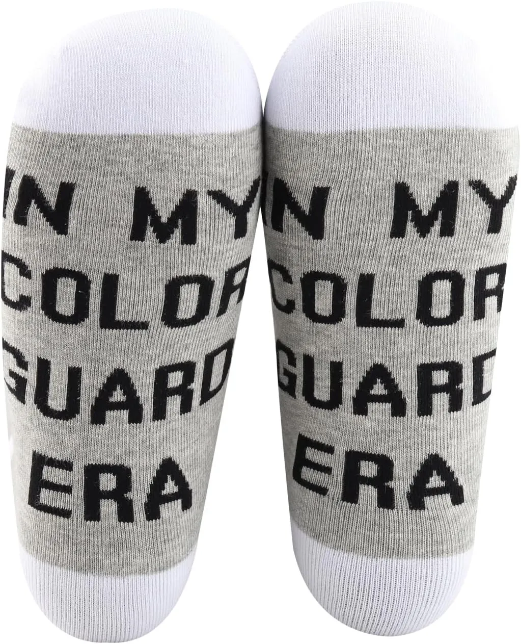 PXTIDY 2 Pairs Color Guard Socks - Themed Gift for Flag Girl & Senior Color Guard