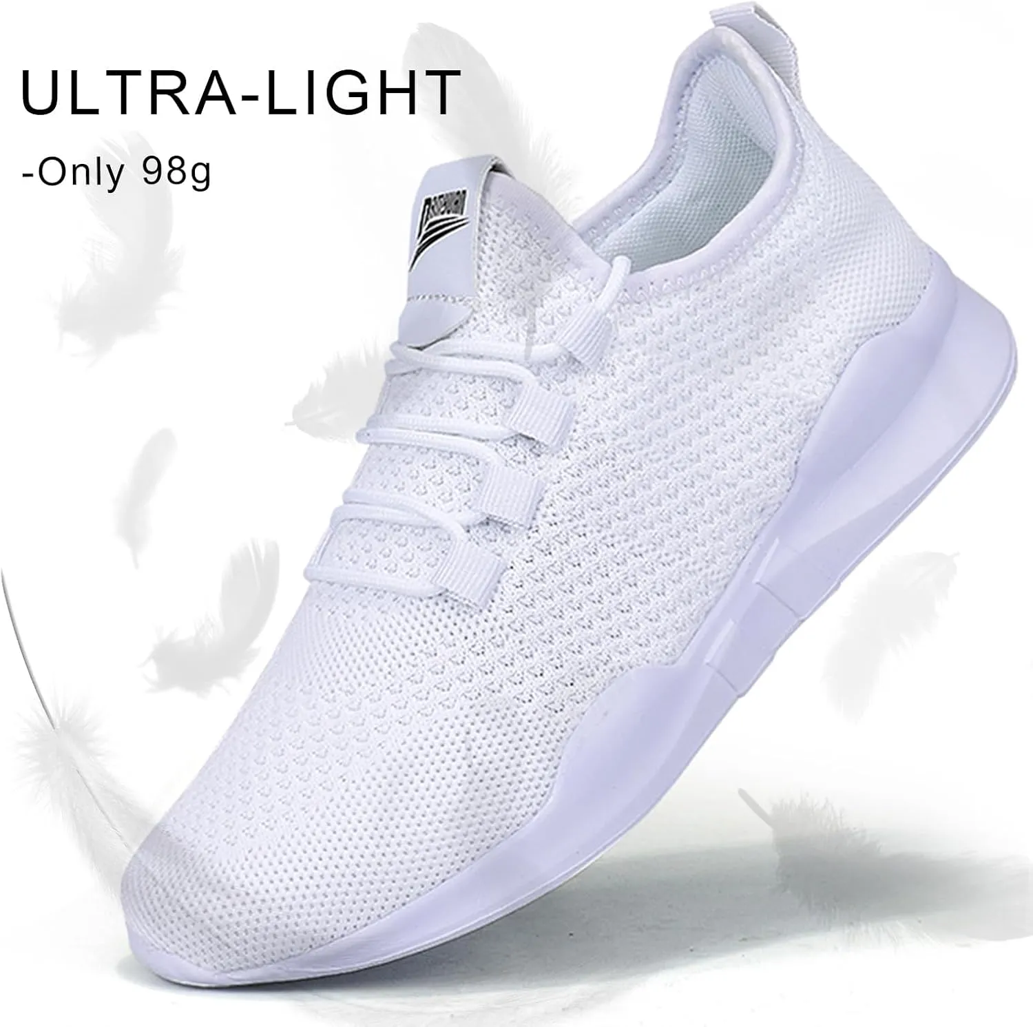 QIJGS Mens Running Shoes Sport Athletic Gym Sneakers Mesh Lightweight Tennis Fashion Workout Casual Shoes