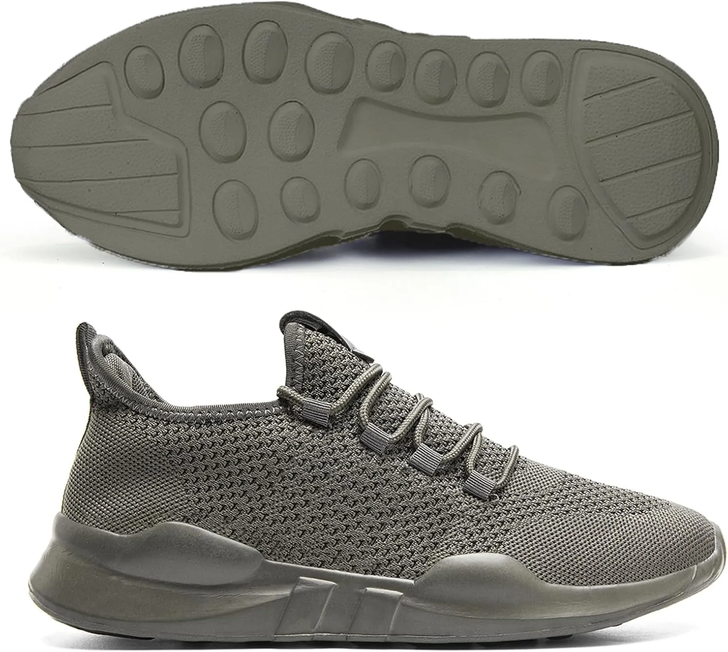 QIJGS Mens Running Shoes Sport Athletic Gym Sneakers Mesh Lightweight Tennis Fashion Workout Casual Shoes