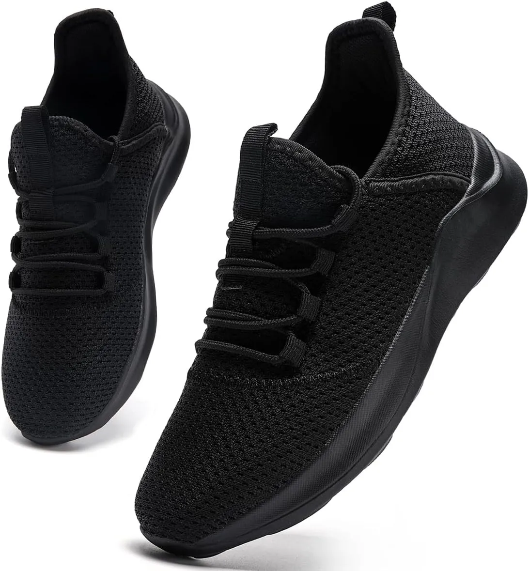 QIJGS Running Shoes for Men Gym Tennis Athletic Mesh Sneakers Lightweight Sports Fashion Workout Casual Shoes