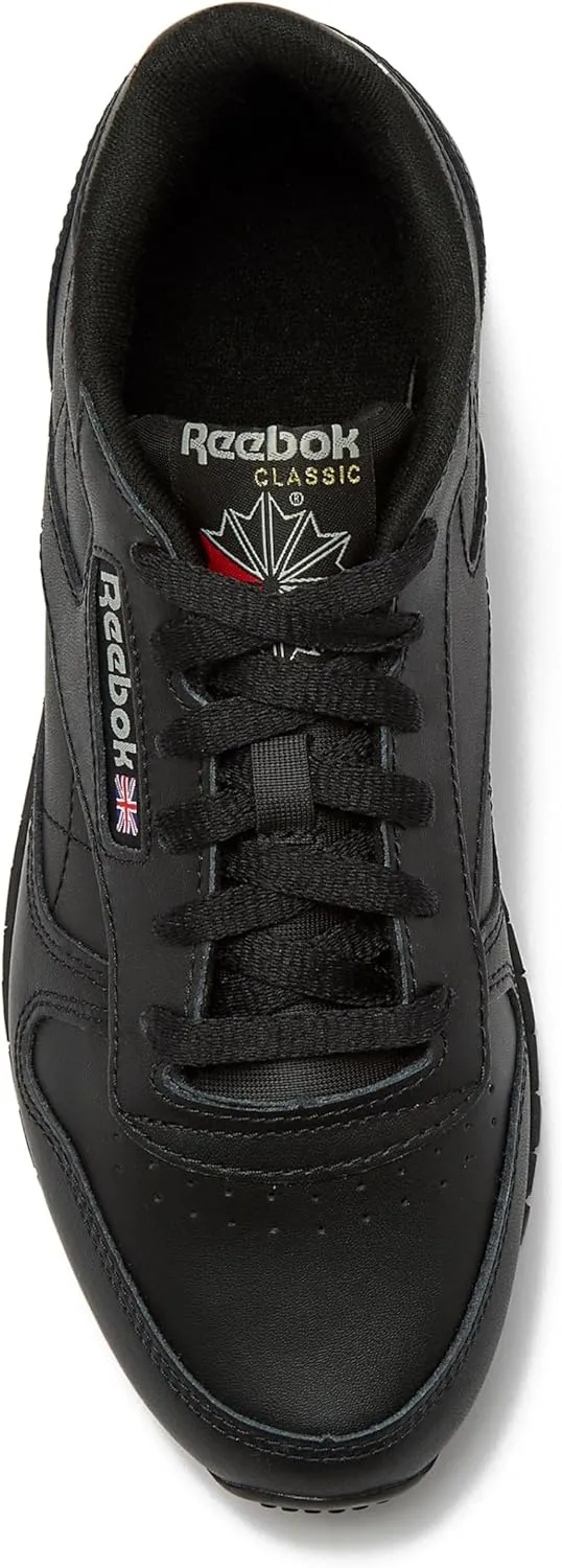 Reebok Classic Leather Sneakers for Women - Black or White Tennis Shoes Womens Size 5 to 12