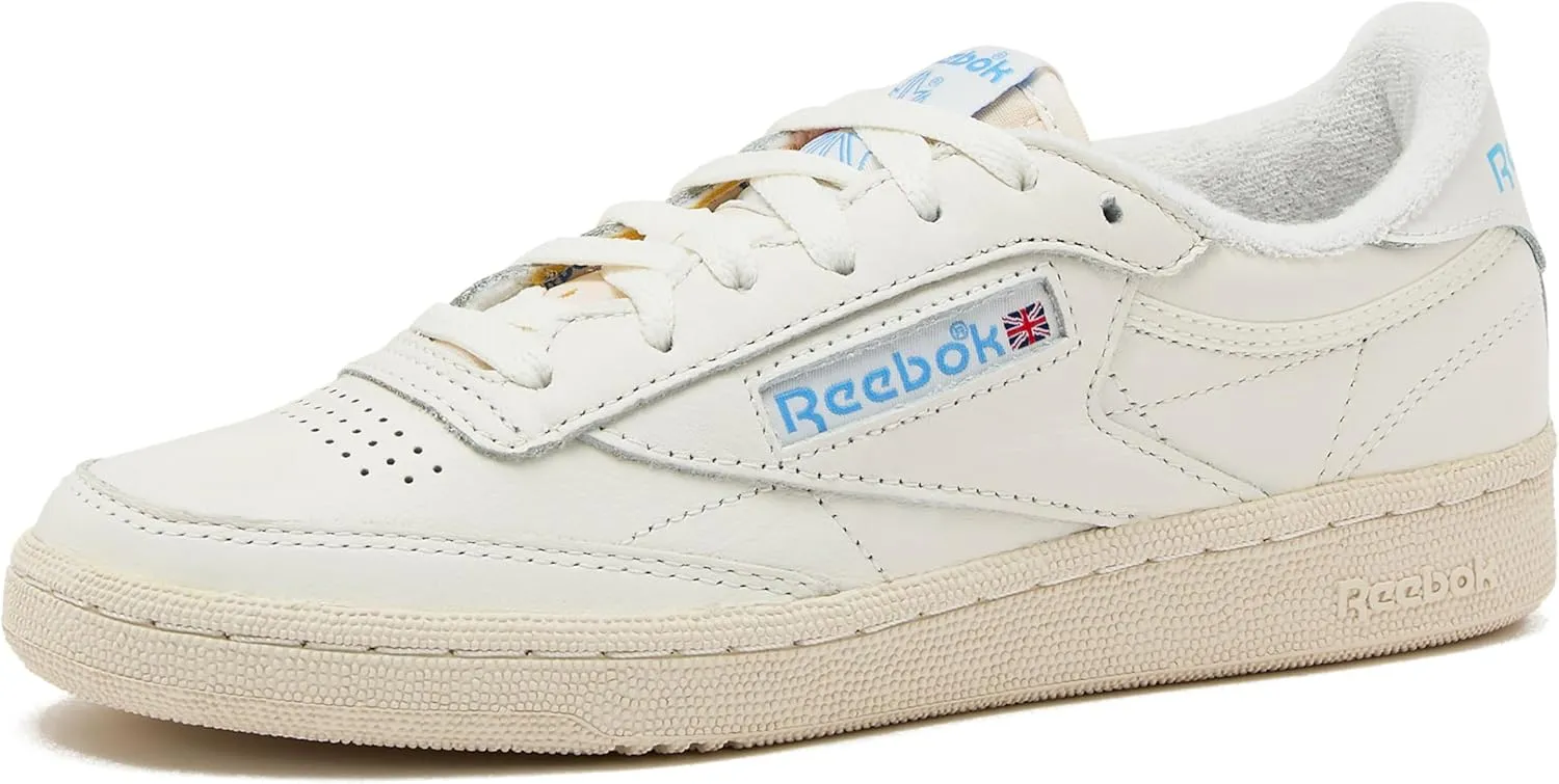 Reebok Women's Club C 85 Vintage Tennis Sneakers, Casual White Shoes