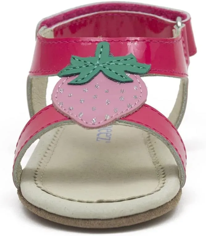 Robeez First Kicks Baby Girl and Unisex Sandals for Infant/Toddlers - 0-24 Months