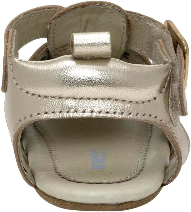 Robeez First Kicks Baby Girl and Unisex Sandals for Infant/Toddlers - 0-24 Months