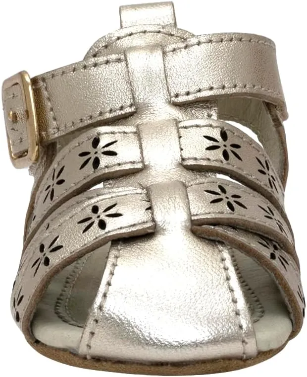 Robeez First Kicks Baby Girl and Unisex Sandals for Infant/Toddlers - 0-24 Months