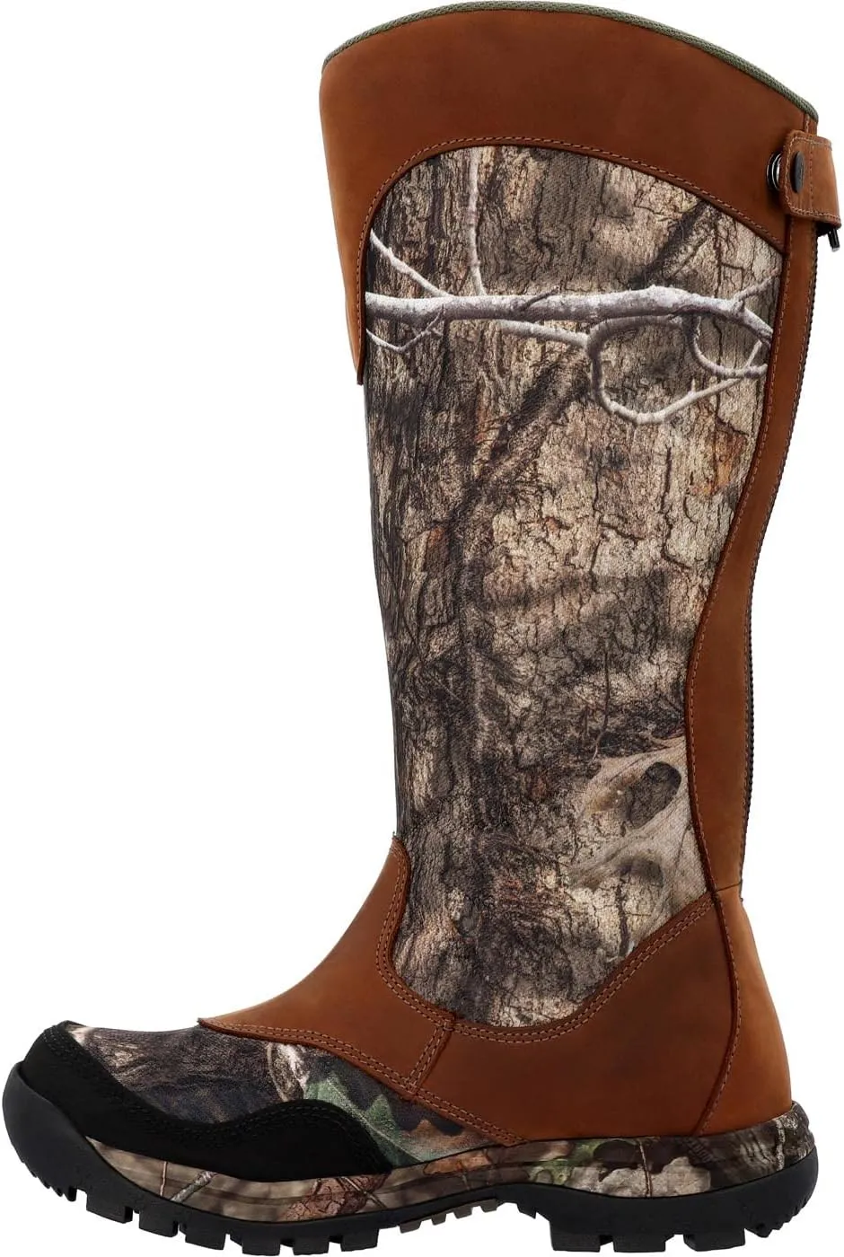 ROCKY Lynx Snake Waterproof Zipper Pull-On Snake Boot