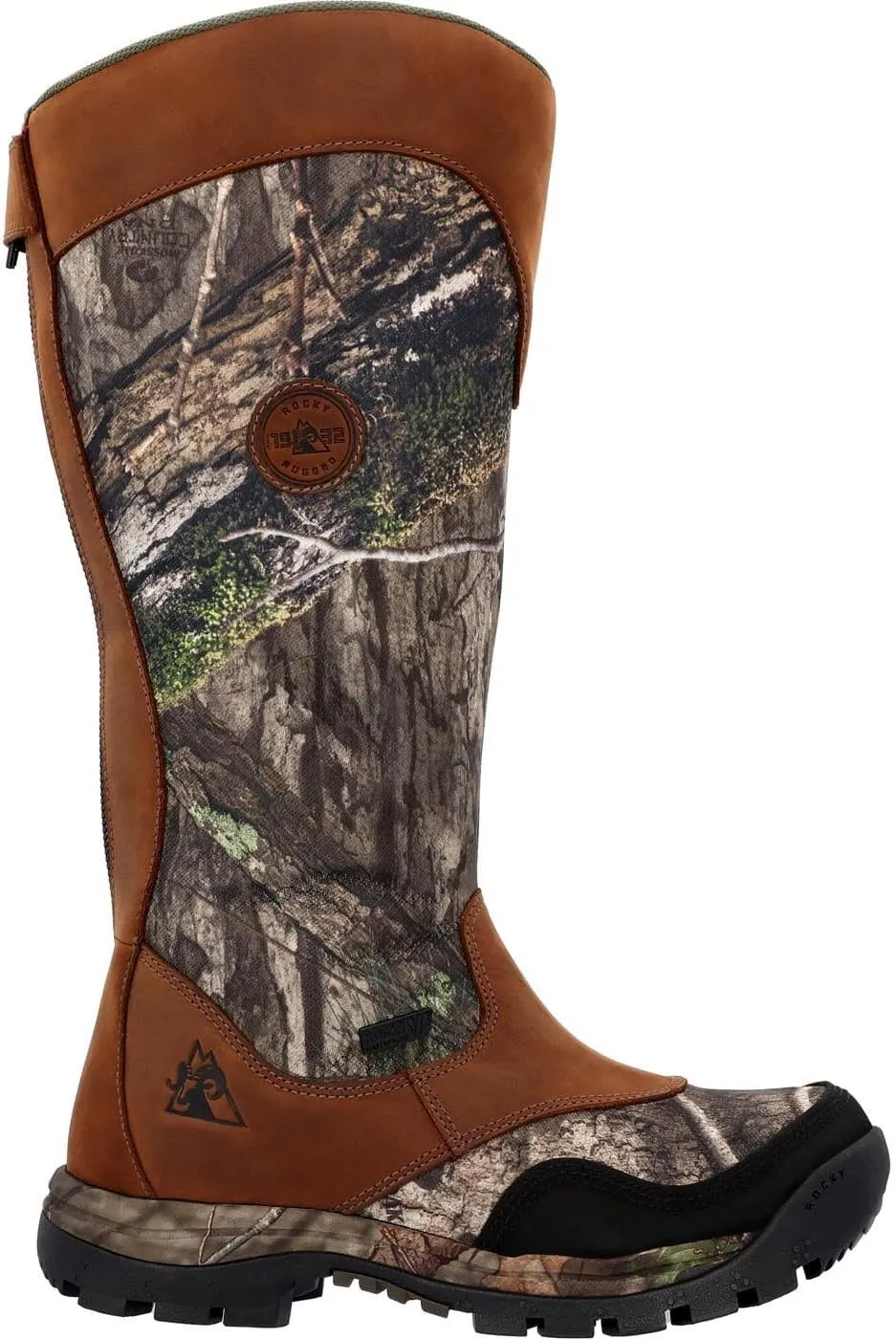ROCKY Lynx Snake Waterproof Zipper Pull-On Snake Boot