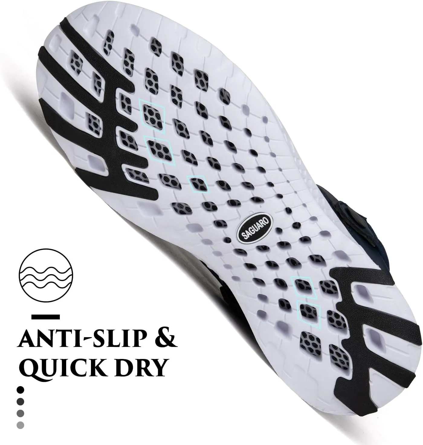 SAGUARO Men's Women's Quick Dry Garden Shoes Lightweight Breathable Gardening Clog Water Shoes Mesh Sandals for Sports Outdoor Beach Pool Exercise